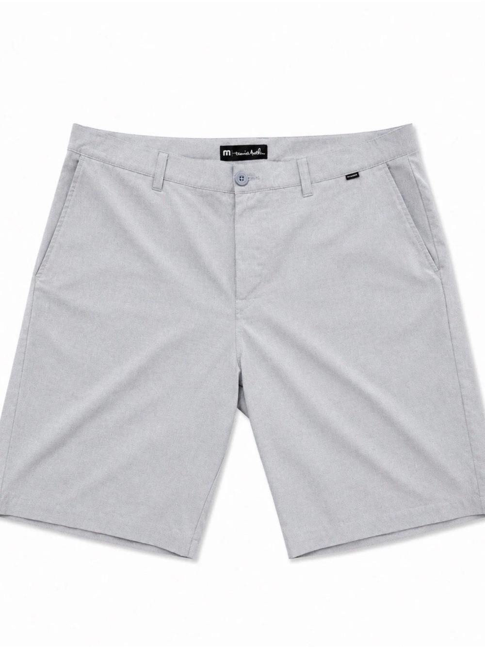 TravisMathew Men’s Golf Shorts Chambray Blue Size 42 Performance Stretch